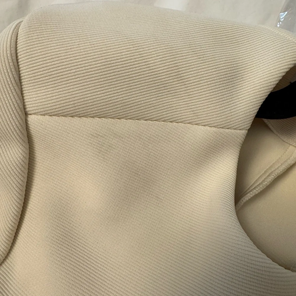 Veronica Beard Ivory Blazer with Silver Buttons - Picture 5 of 5